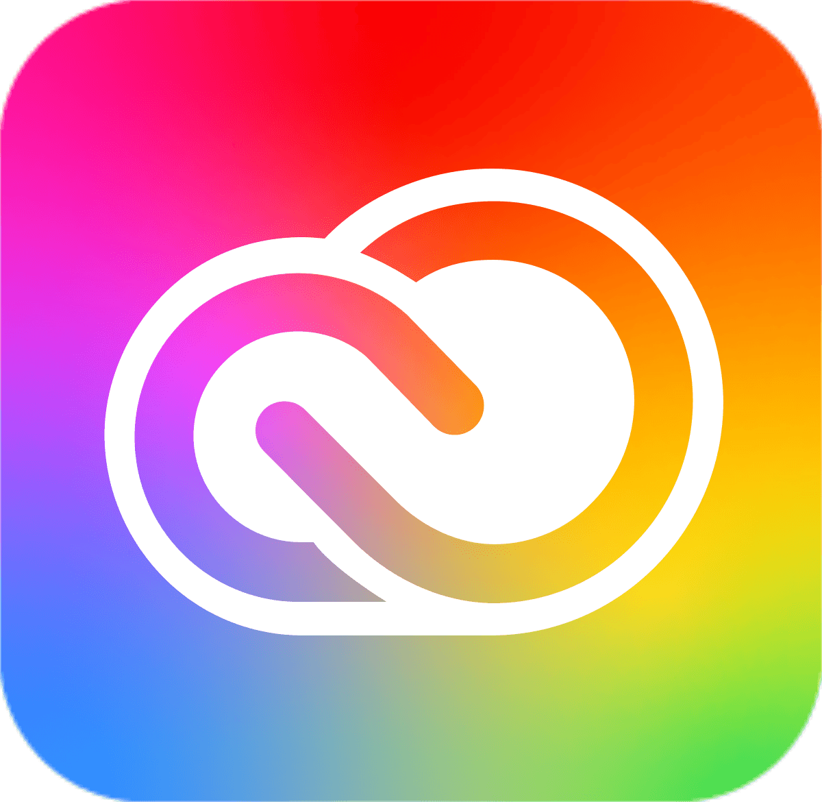 Adobe Creative Cloud rainbow icon