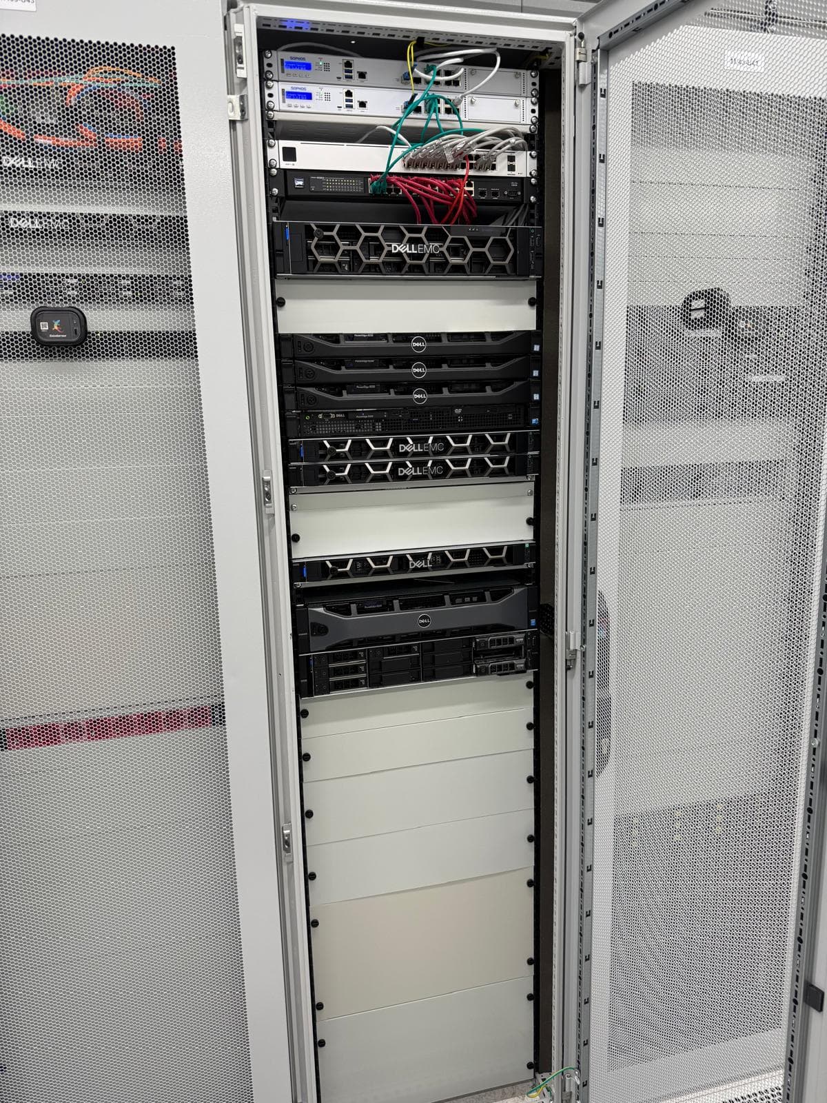 Serverruimte MSG software pand