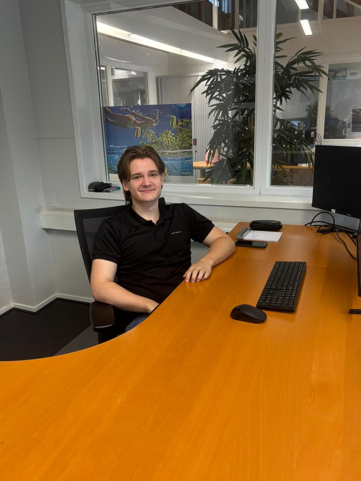 Welkom Liam Vrins - onze nieuwe stagiair