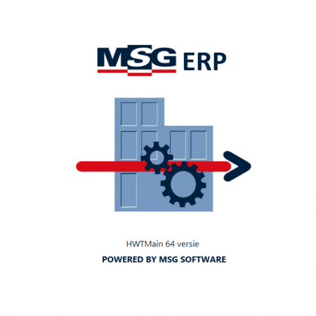 MSG ERP splash screen versie